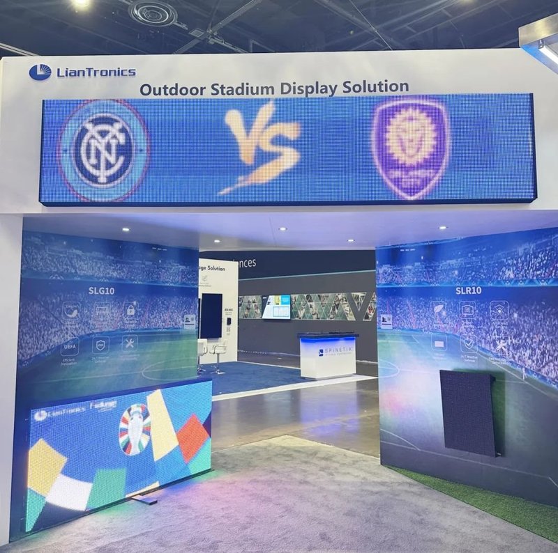 展会现场|联建光电携新品闪耀2025美国InfoComm展