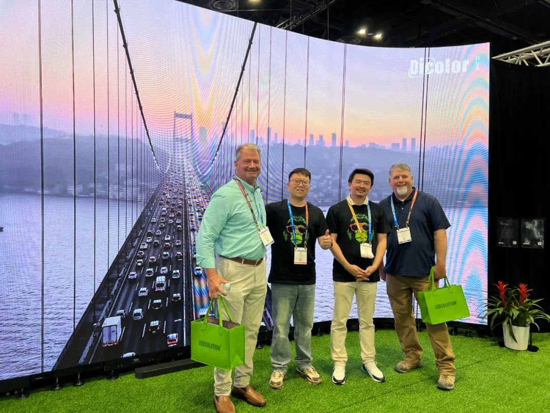 展会动态｜InfoComm USA 2025圆满收官，深德彩创意显示方案备受关注