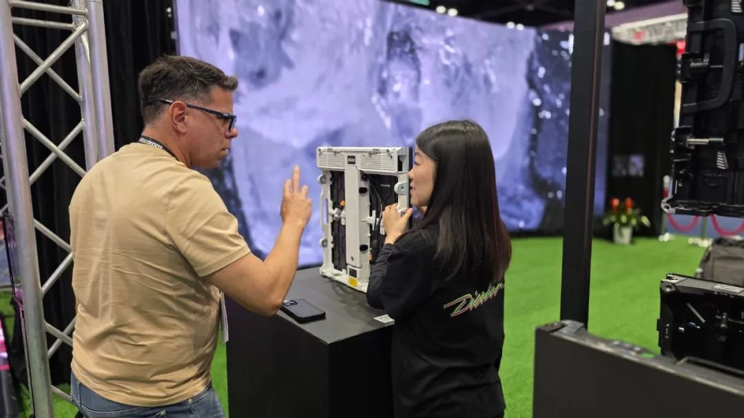 展会动态｜InfoComm USA 2025圆满收官，深德彩创意显示方案备受关注