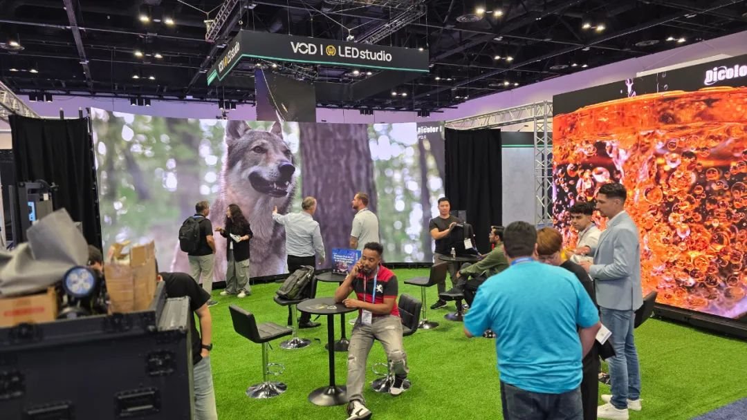 展会动态｜InfoComm USA 2025圆满收官，深德彩创意显示方案备受关注