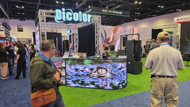 展会动态｜InfoComm USA 2025圆满收官，深德彩创意显示方案备受关注