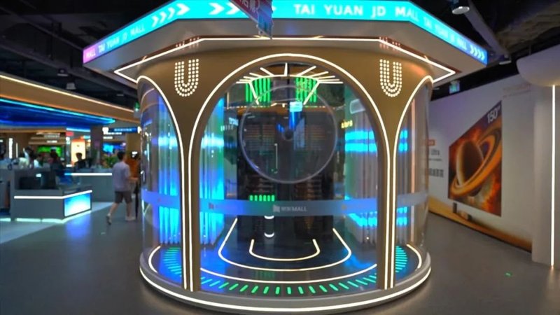 山西首个京东MALL开业！洲明光显点亮40000㎡消费新空间