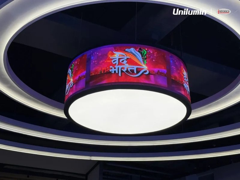 落地印度！洲明光显打造又一国际标杆演播空间